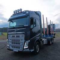 Volvo FH 6x4, do lasu, drewna, drzewa,