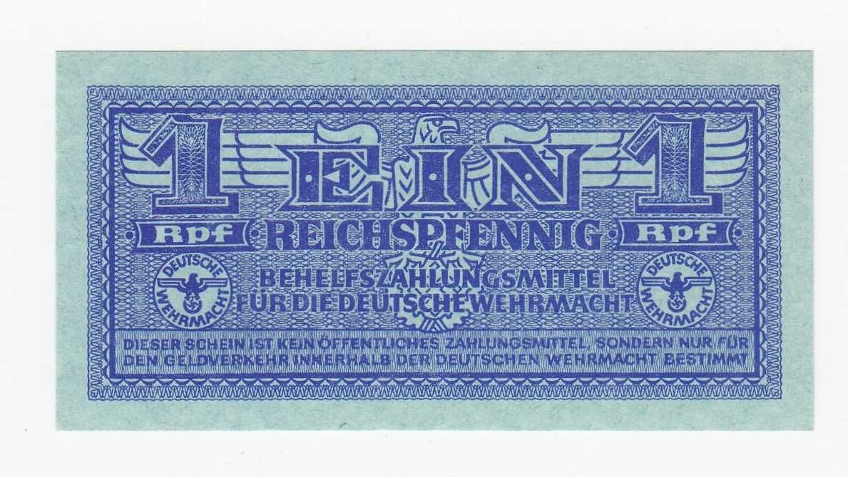 Banknot Niemcy, 1 Reichspfennig, UNC