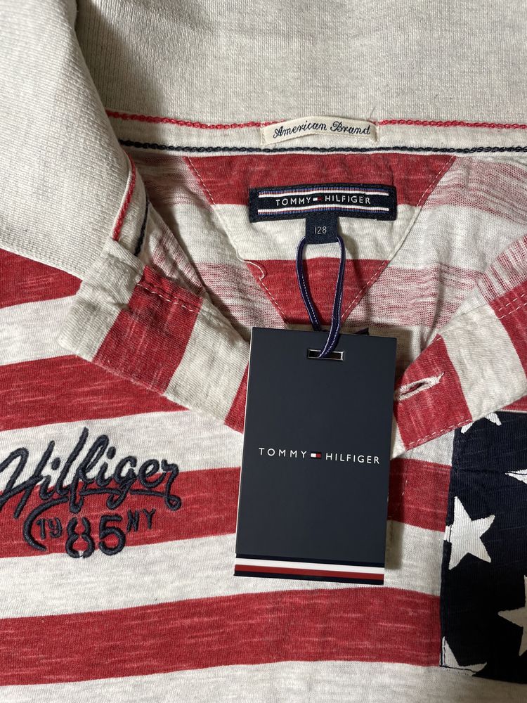 Рубашка, поло, футболка, тельняшка, Tommy Hilfiger р. 128