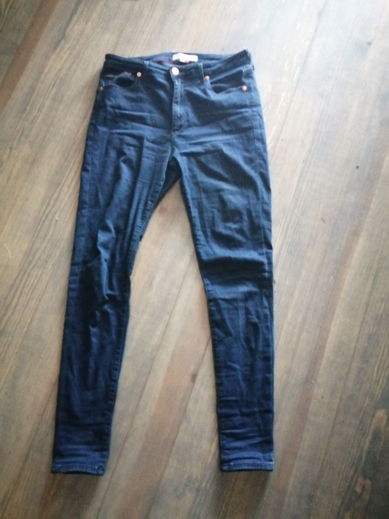 Tommy jeans Sylvia high rise super skinny rurki W30 L32