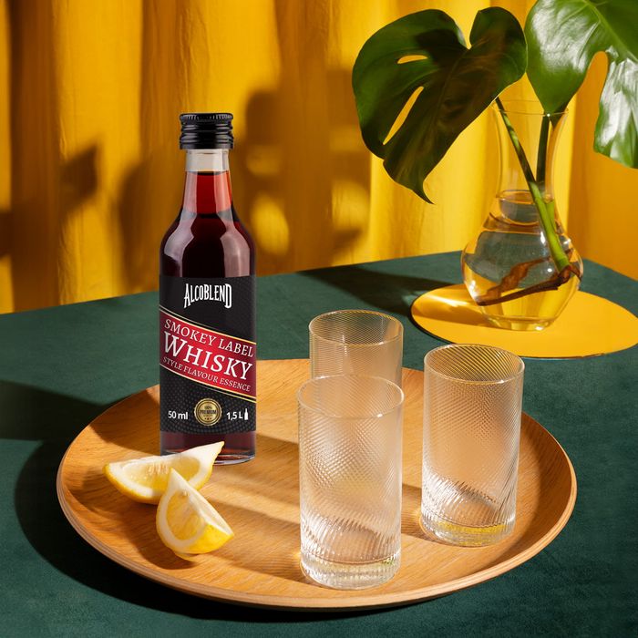 Zaprawka - esencja do alkoholu ALCOBLEND - Smokey Label Whisky - 50 ml