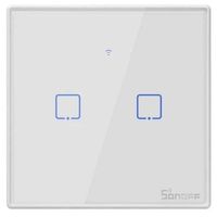 Interruptor Táctil Inteligente Sonoff Simples/Duplo/Triplo WiFi RF