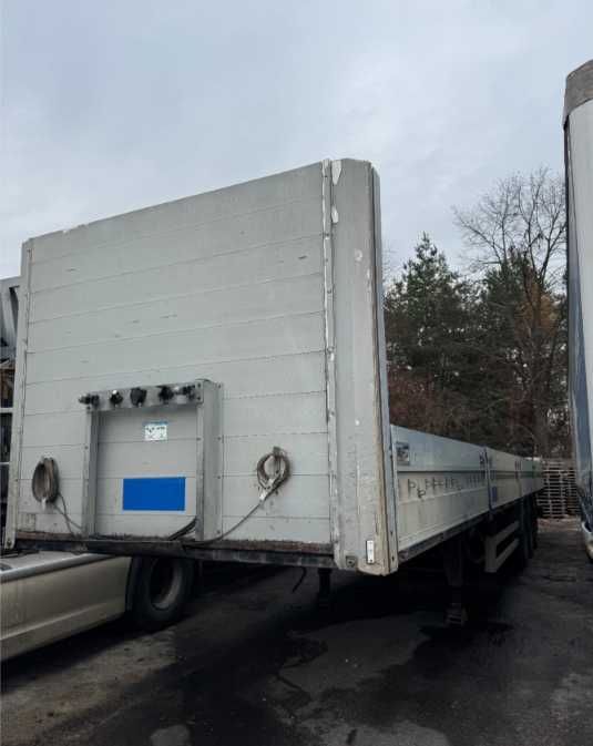 BODEX KIS 3P – бортовий напівпричіп, хороший стан, готовий до роботи