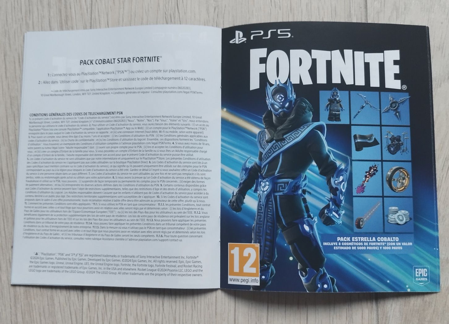 Kod do gry Fortnite Cobalt Star Bundle