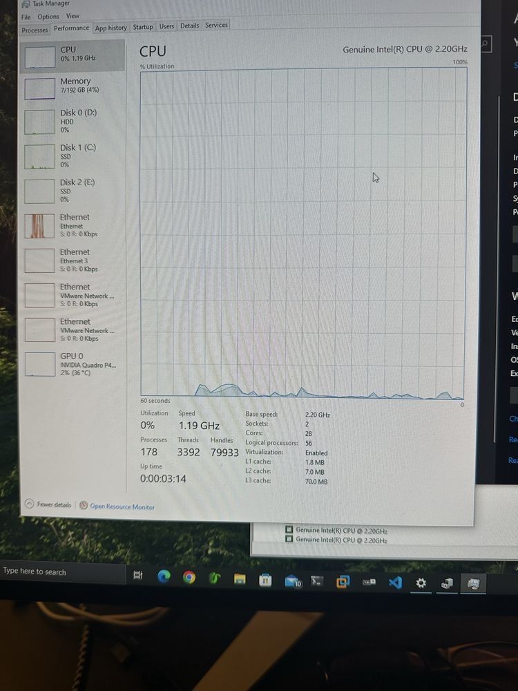 Dell T7910 komputer-homelab-stacja robocza-56 wątków, 192 GB RAM