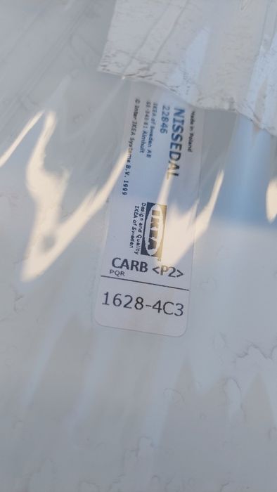 Espelho IKEA NISSEDAL Branco