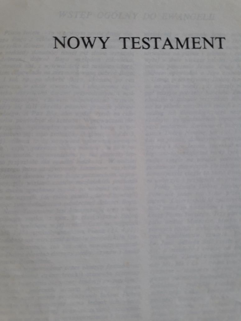 Nowy Testament.Książka.