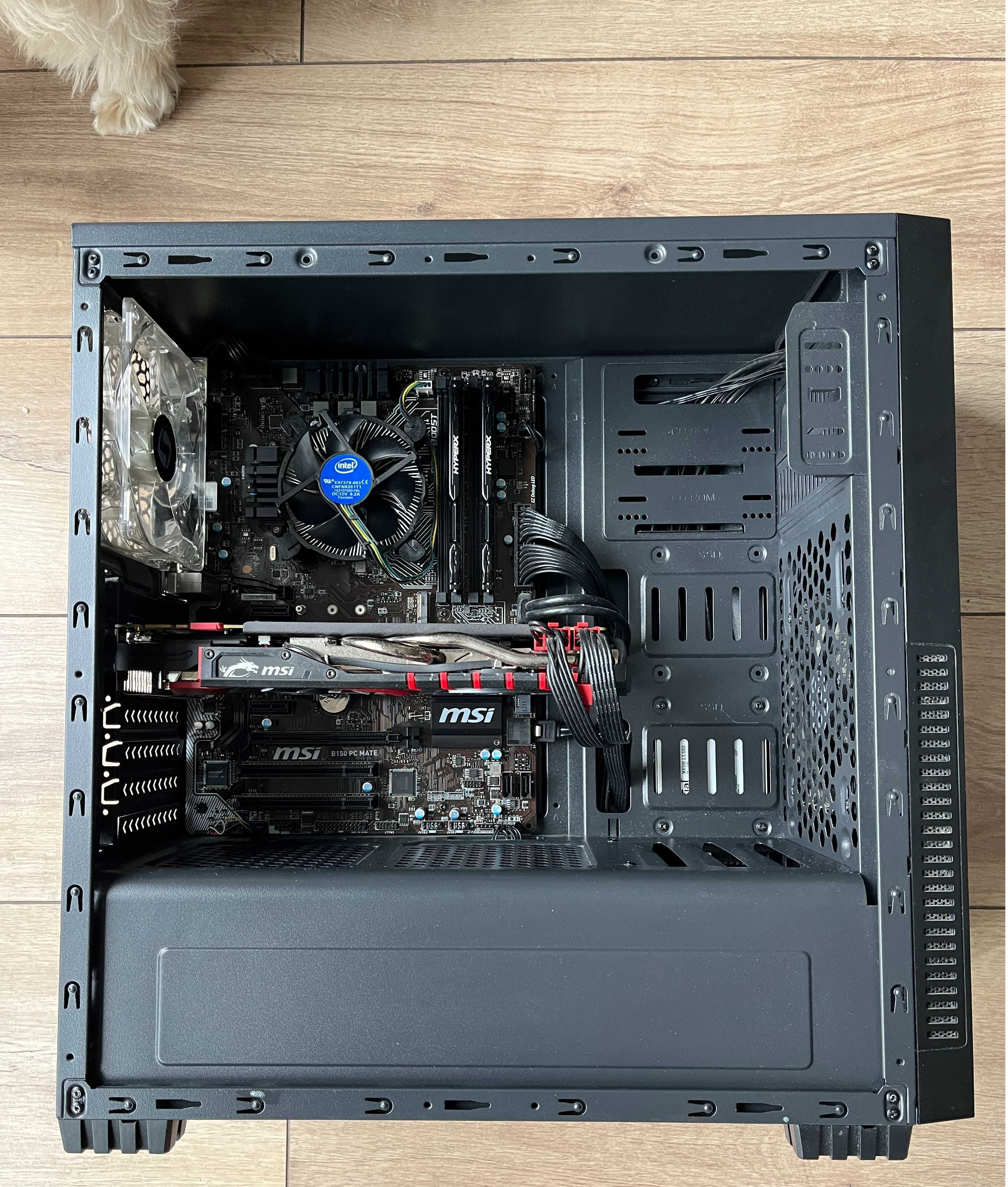 komputer PC Intel i5 6400 GTX 970 4GB, 8GB RAM CS2