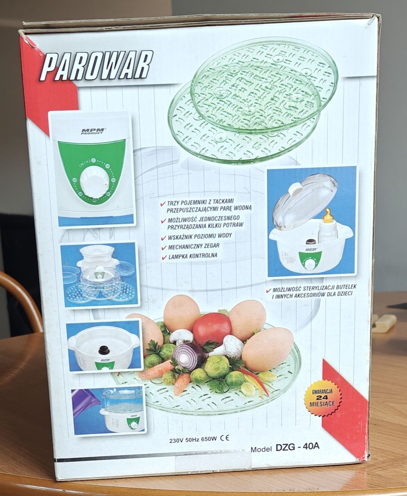 Parowar MPM model DZG 40A