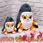 Мягкая Игрушка Кот В Костюме Акулы