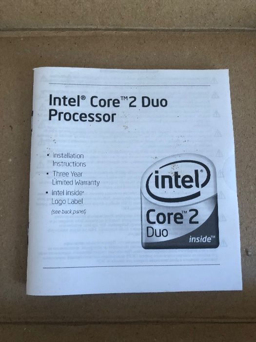 Intel Core 2 Duo E8400 3.00Ghz