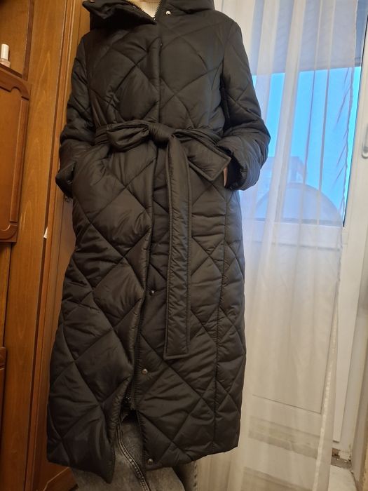 Пальто -куртка, тепле   ,46 розмір ,М-ка, чорне