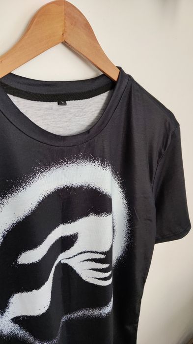 męska koszulka L czarna