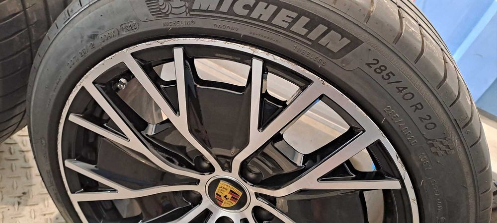 Porsche taycan диски титани 20