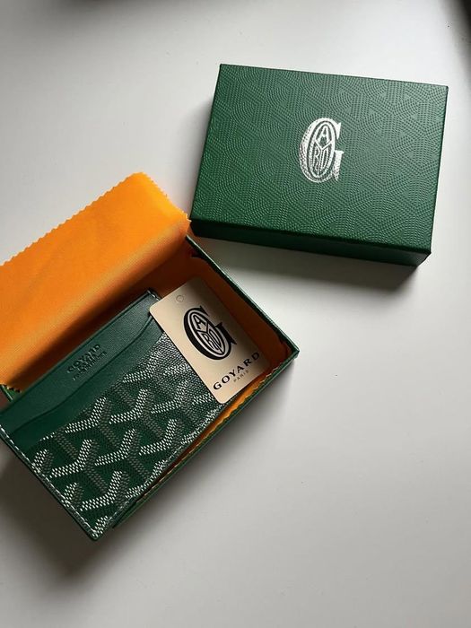 Goyard Green Card Holder