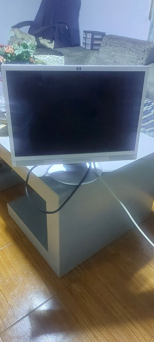 Monitor  hp a funcionar