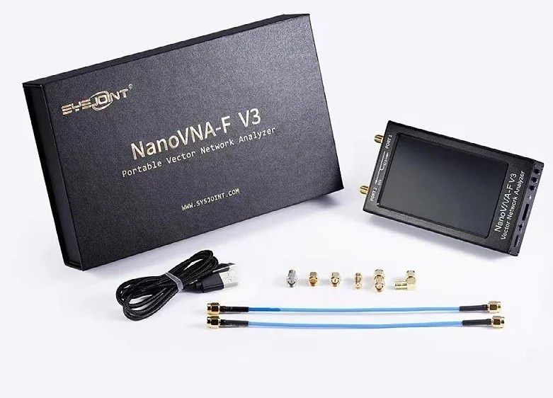 Векторний аналізатор мереж Nano-VNA-F V3 4.3 дюйма 1 МГц-6.3 ГГц