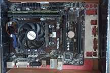 Продам комплект ASRock FM2A58M-DG3+,amd a6 5400,4gb Озу  DDR 3