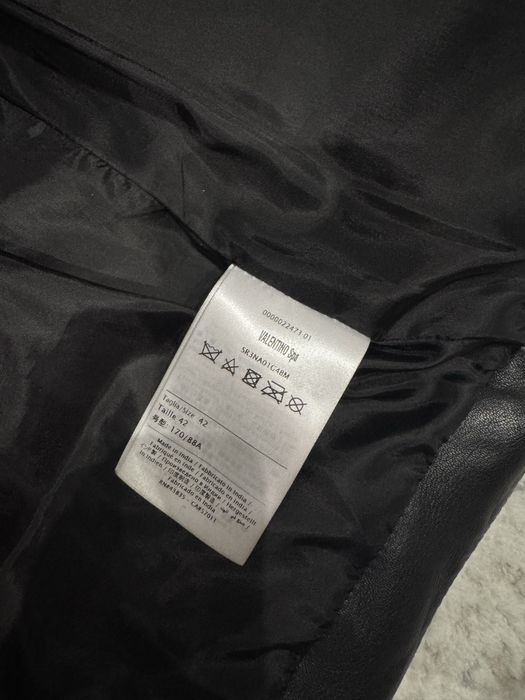 Кожаный Пуховик Red Valentino оригинал