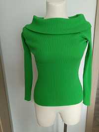 Sweter zielony nowy
