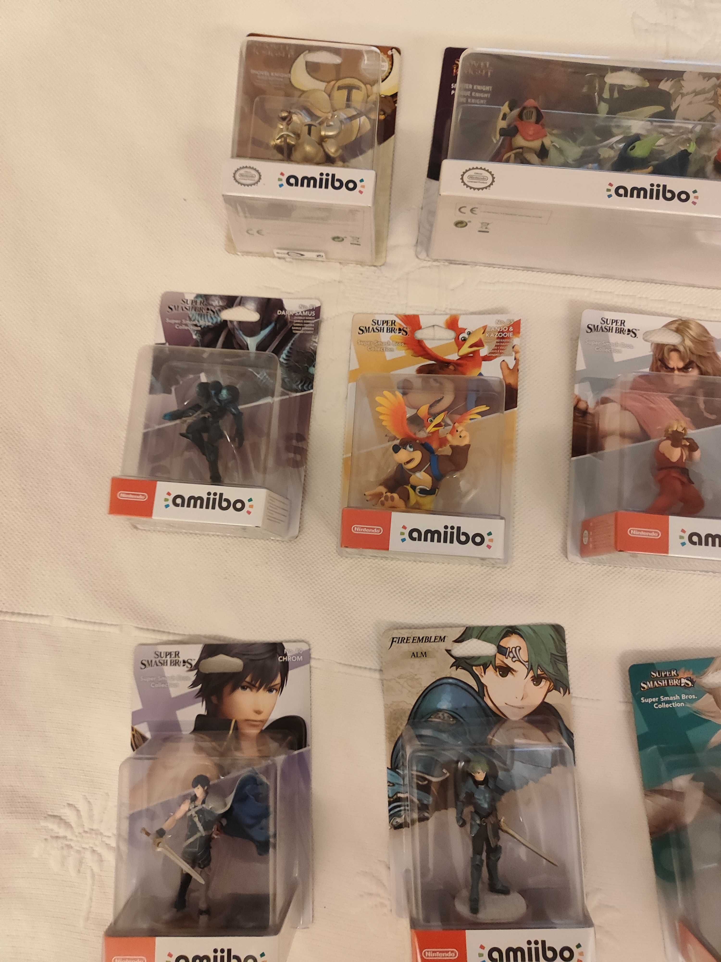 Nintendo Amiibo Novos