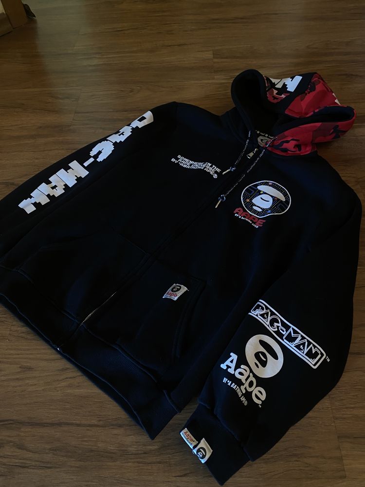 Зип-Худи Bape Aape Bathing Ape x Pac Man L-XL