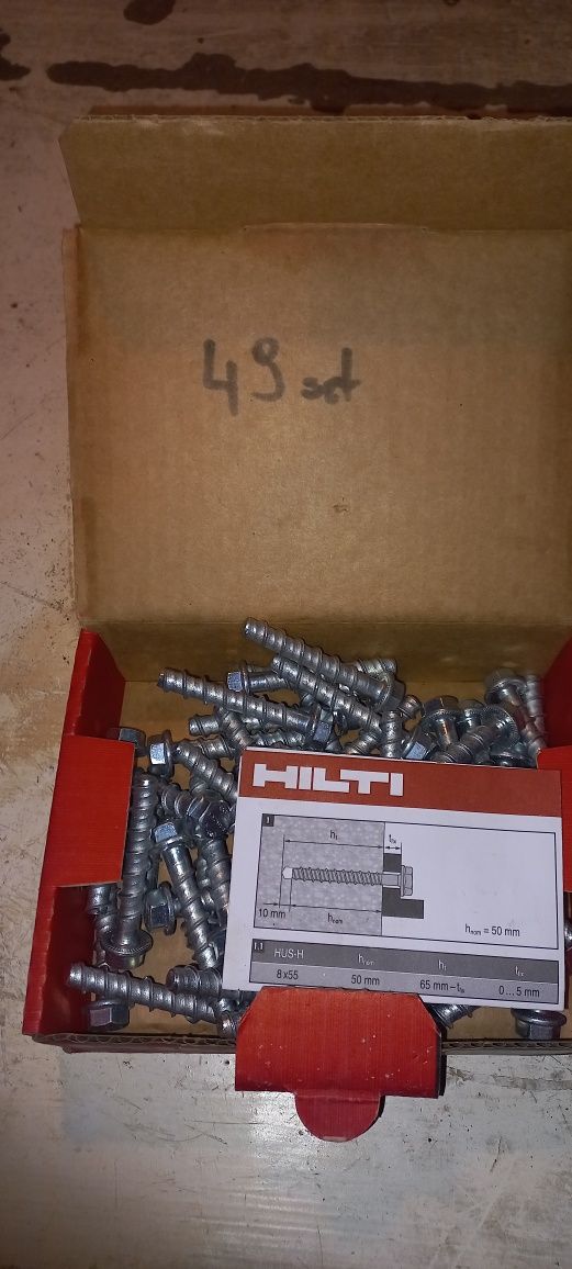 Kotwa HILTI HSU-H 8x55