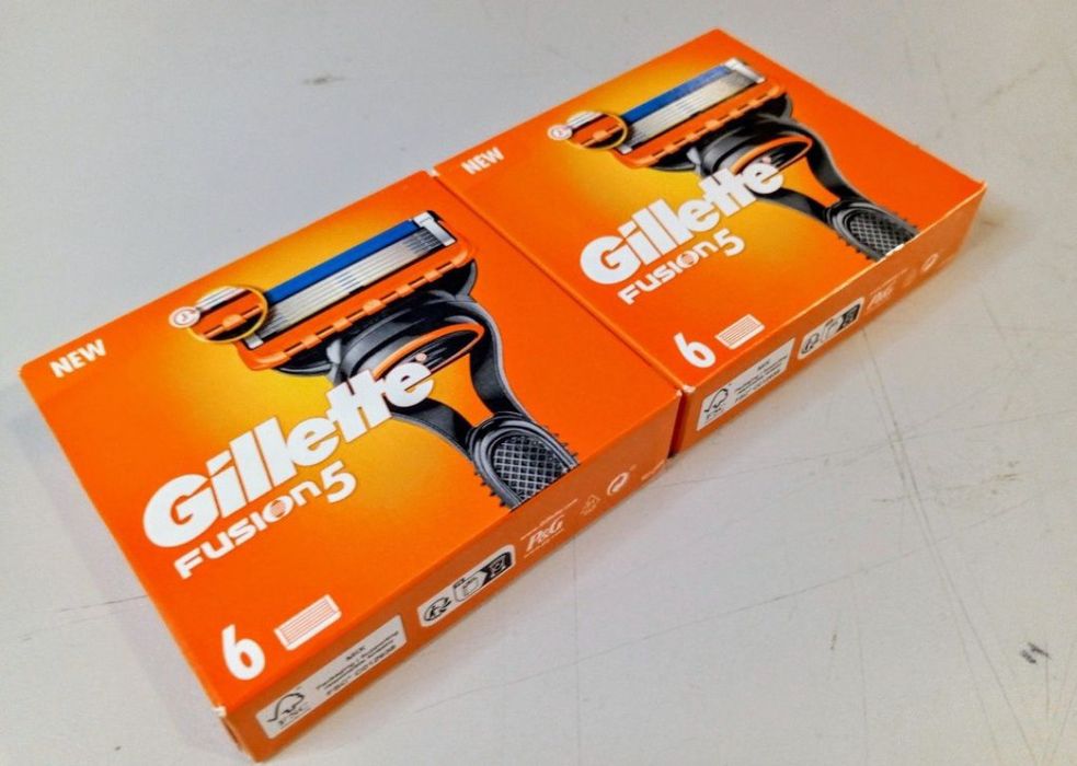 Gillette Fusion 5 wkłady ostrza wymienne 12 szt. 100% orginał