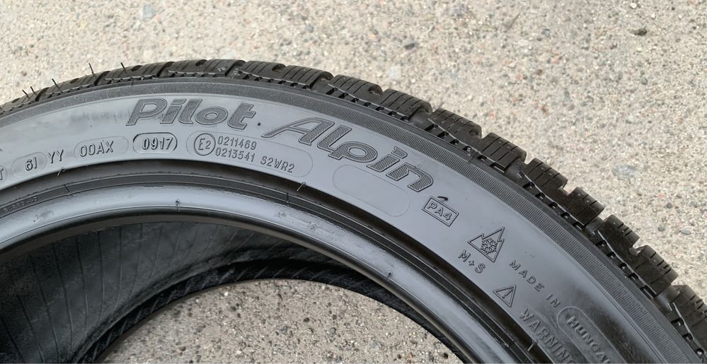 Шини Michelin Pilot Alpin 275/40 R19 пара