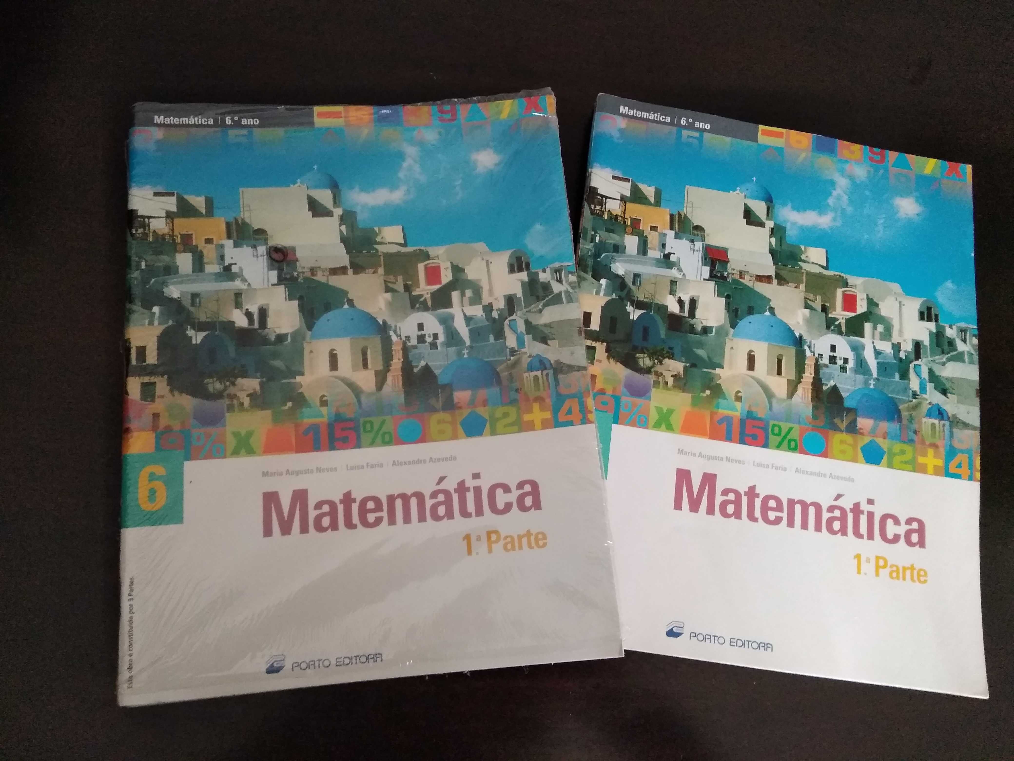 Manual e Caderno de atividades Matemática 6ºano