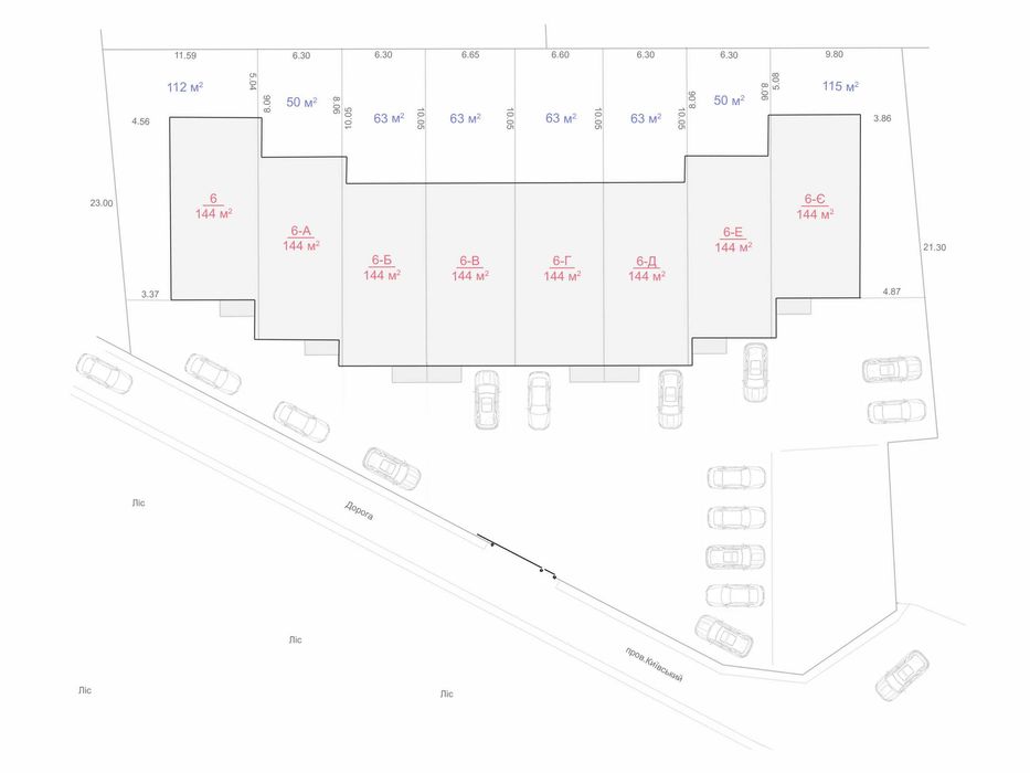 Таунхаус в лісі (р-н Сільпо), 144 м², 4 кім., закрита територія