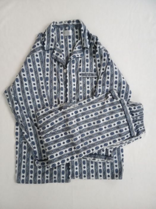 Piżama flanelowa męska XXL