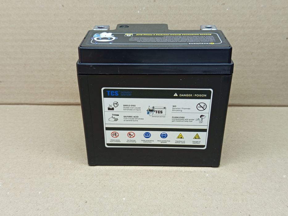 Акумулятор мото АКБ 12V7Ah YTZ7S GEL (L113*W70*H107mm) "TCS"