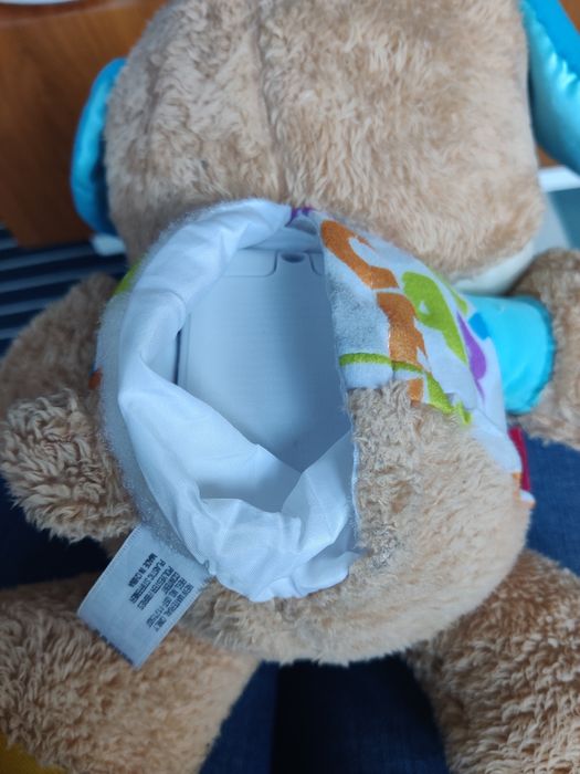 Cãozinho para aprender, Peluche educativa, Fisher Price