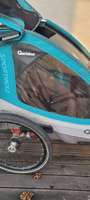 Przyczepka rowerowo-biegowa Queridoo sportex 2