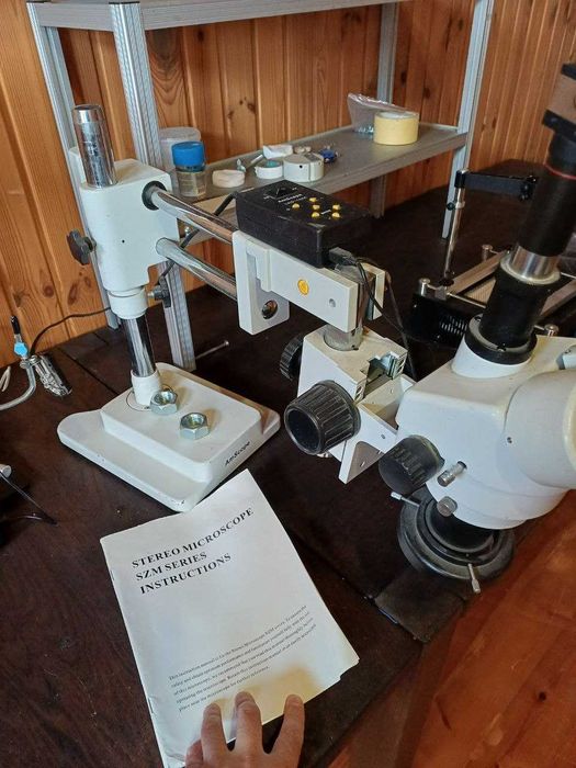 Микроскоп тринокулярный SZM7045T-STL2 + камера 48 Mp