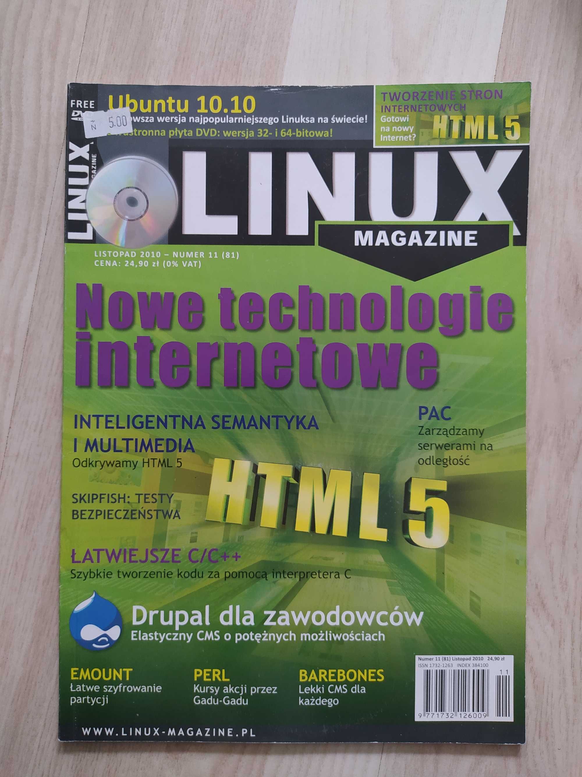 Linux Magazine - Listopad 2010 - Numer 11 (81)