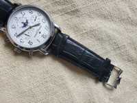 Męski zegarek Geneva mechaniczny Nakręcany avtomat wszystkie tarcze dz