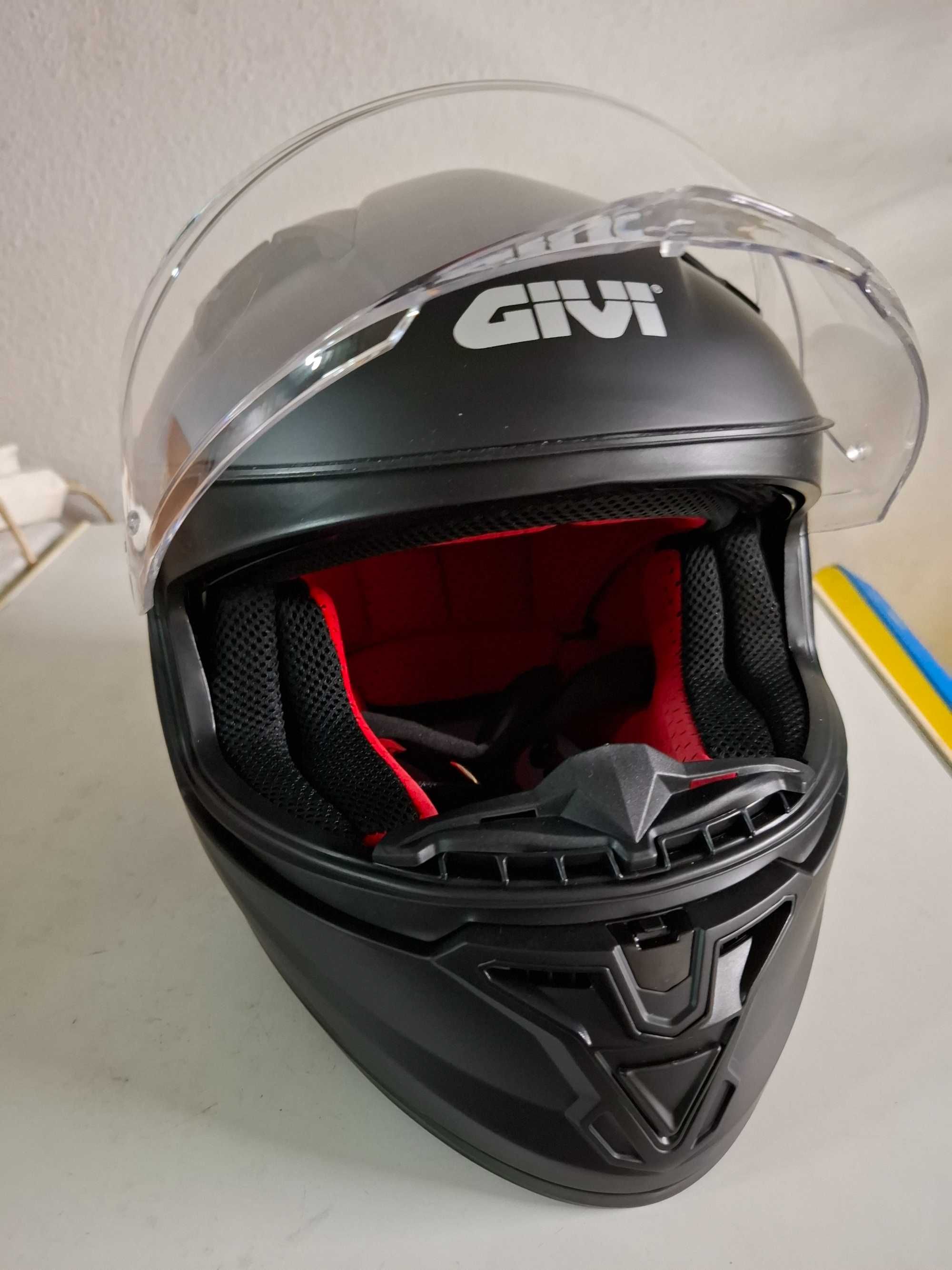 Capacete GIVI 50.6 Stoccarda Solid Matt Black
