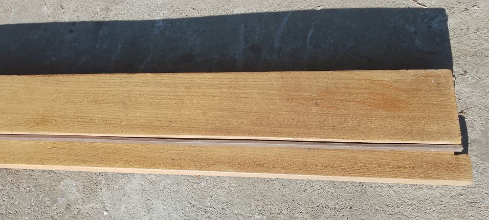 Próg Dębowy z uszczelką - do drzwi 90