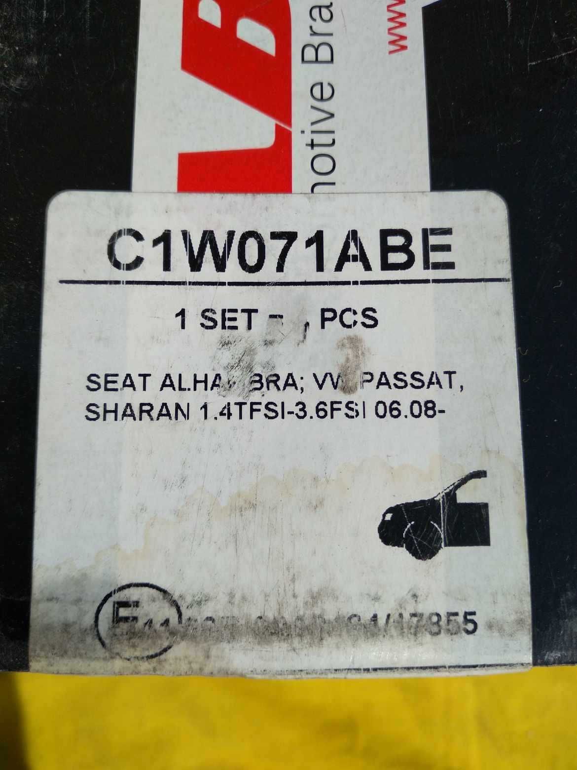 Klocki hamulcowe Audi Seat WG C1W071ABE