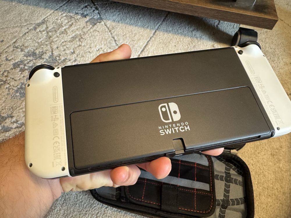 Nintendo switch Oled + 3 gry + Mariokart etui orginał NINTENDO
