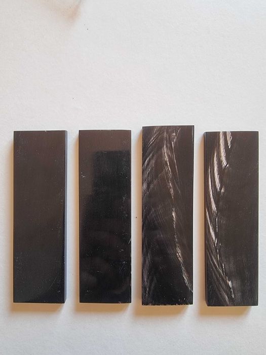 material para facas Talas de Búfalo e Búfalo esculpida