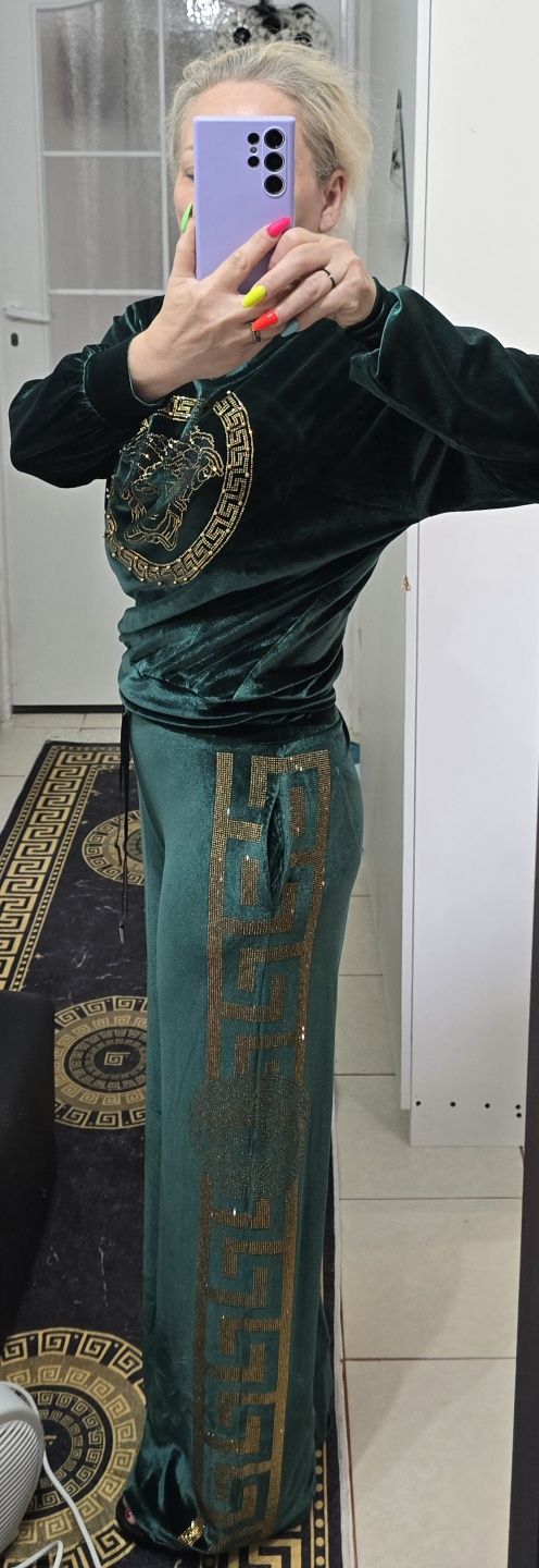 Dres meduza versace welur nowy S