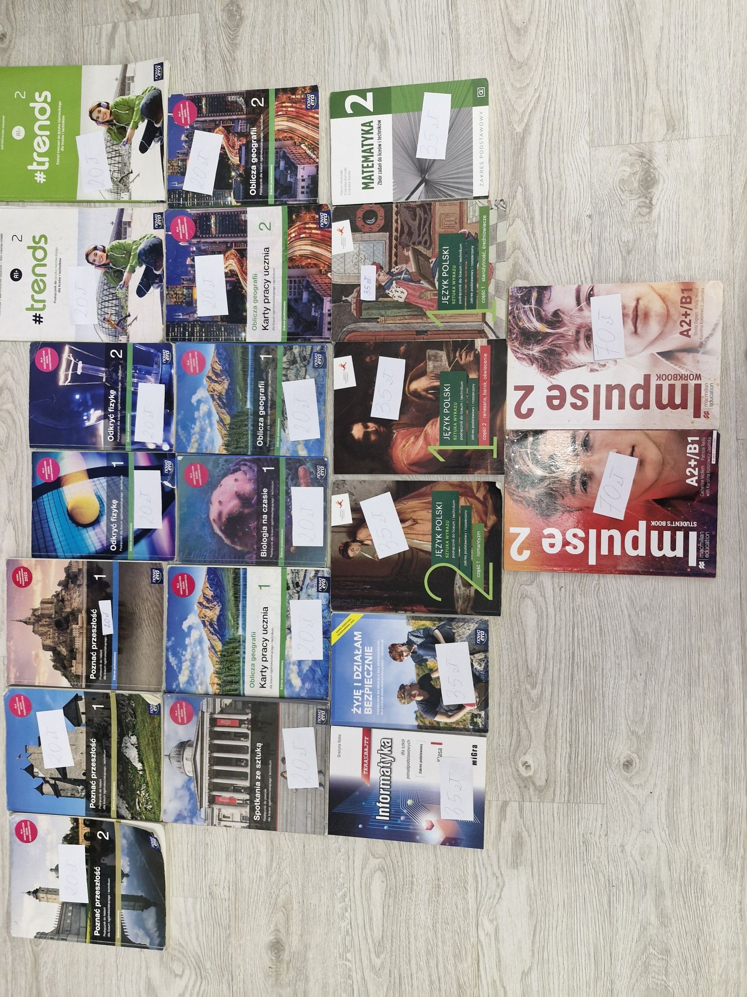 Książki do liceum i technikum