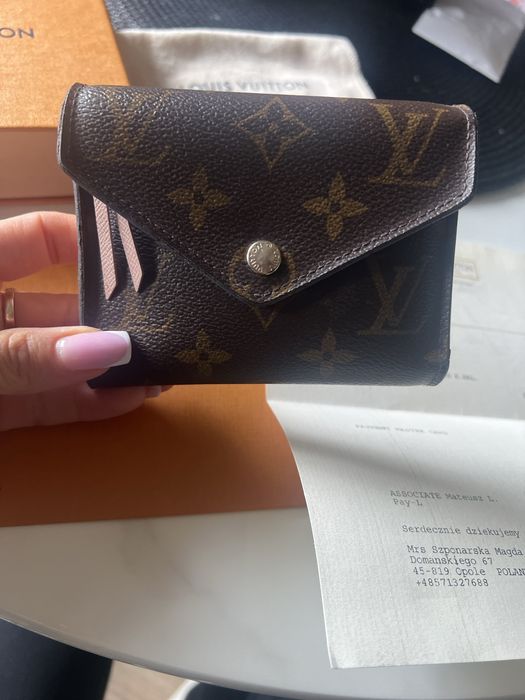 Oryginalny portfel Louis Vuitton Victorine