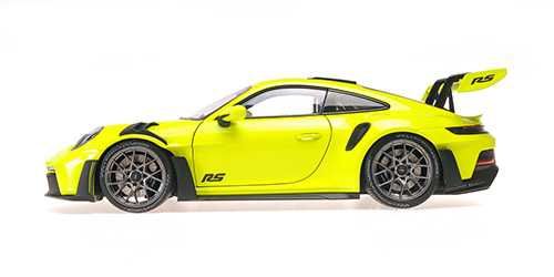 Porsche 911 (992) GT3RS 2023 acid green Minichamps 1:18