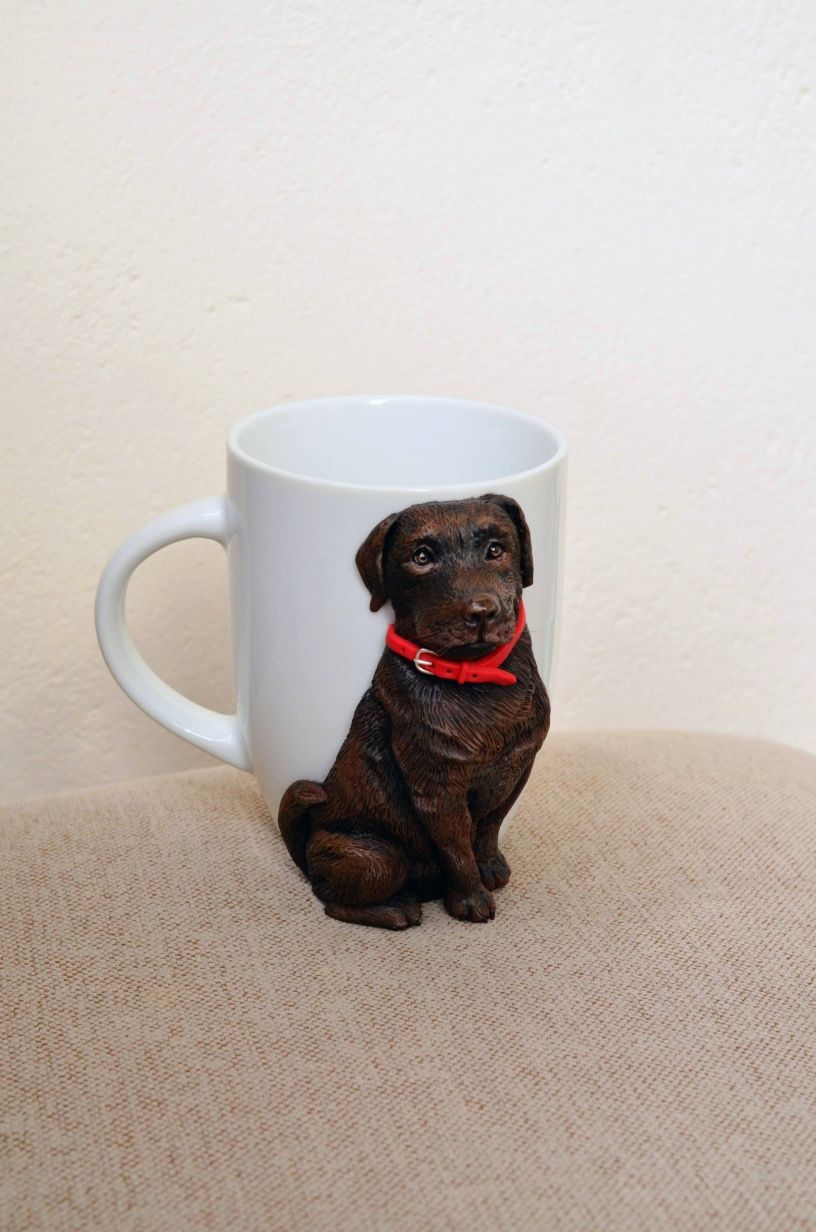 Портретна чашка, портрет по фото, портрет собаки,