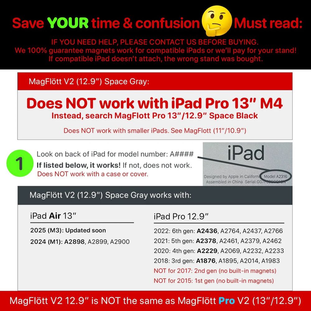 Ipad Stand Mount Char Jen Pro ipad pro 12,9
