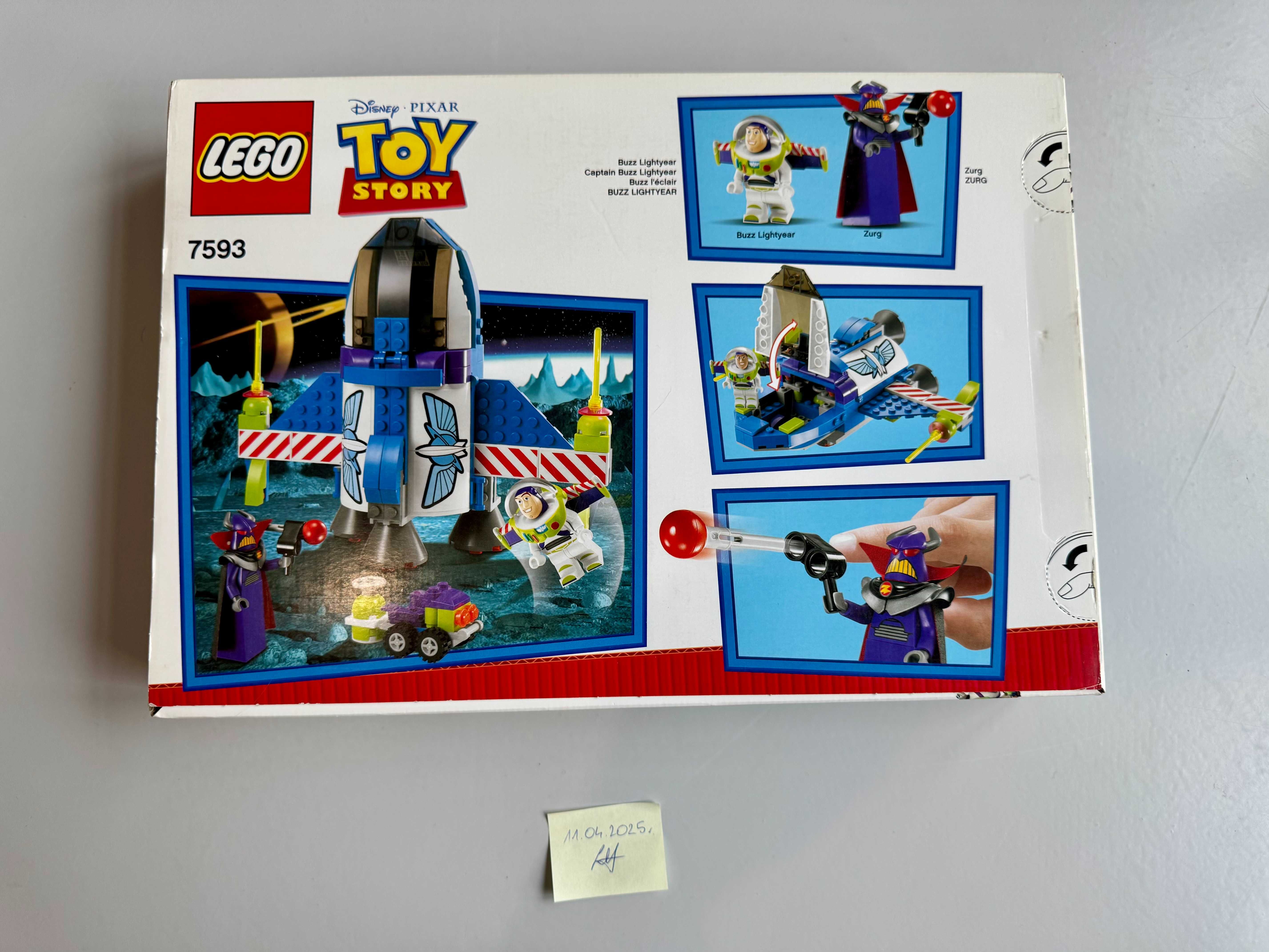 LEGO 7593 Toy Story - Gwiezdny Statek Kosmiczny Buzza
